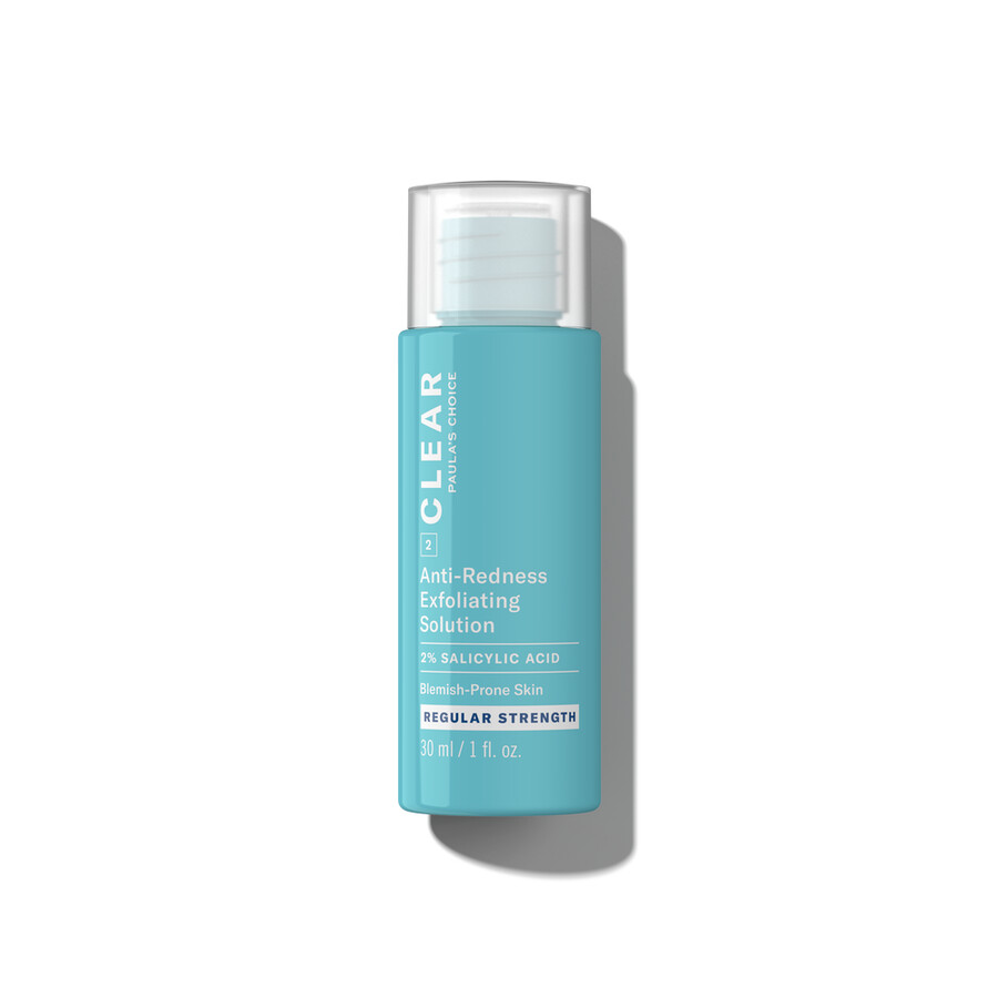 clear soluzione esfoliante anti-rossore a forza regolare