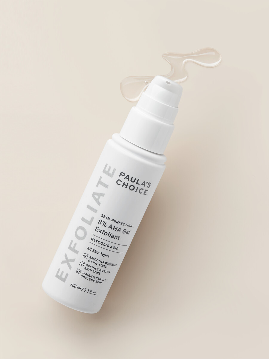 gel esfoliante all8 di aha