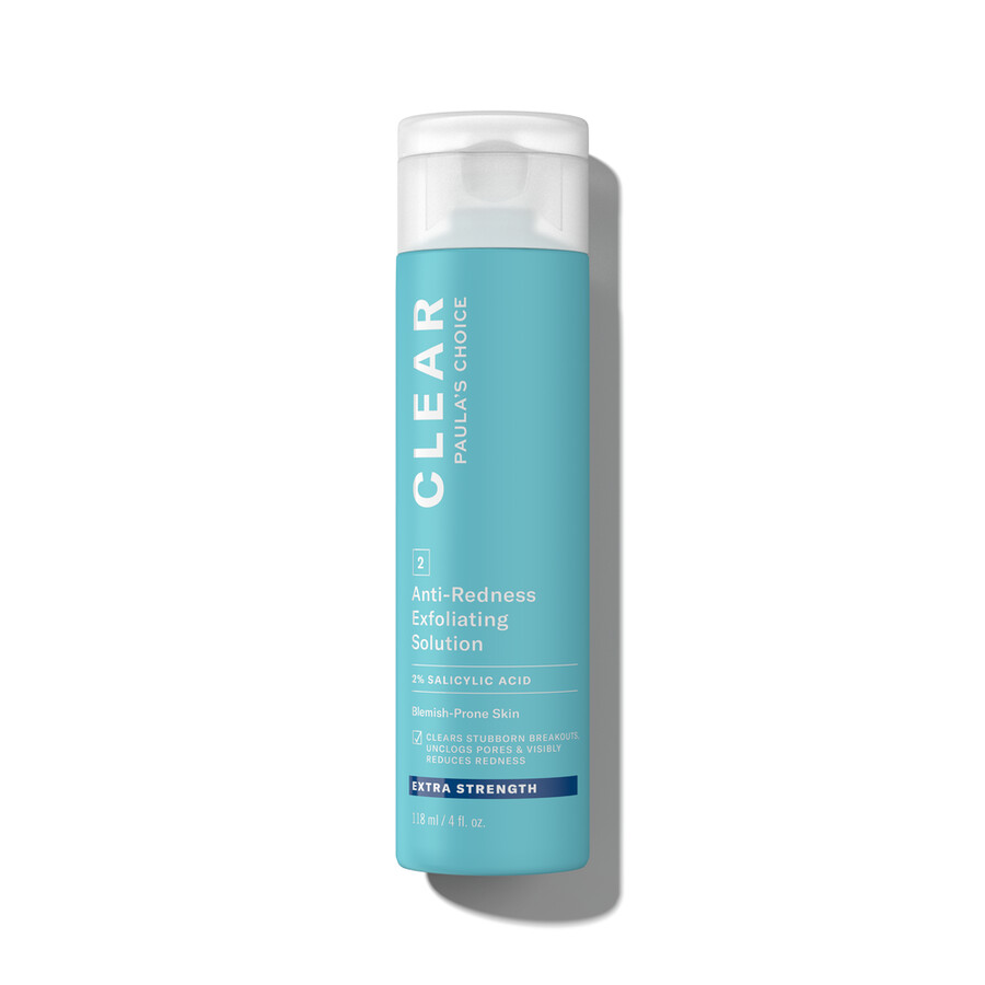 clear soluzione esfoliante anti-rossore extra forte