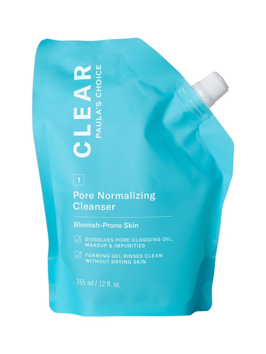 ricarica detergente normalizzante per pori clear