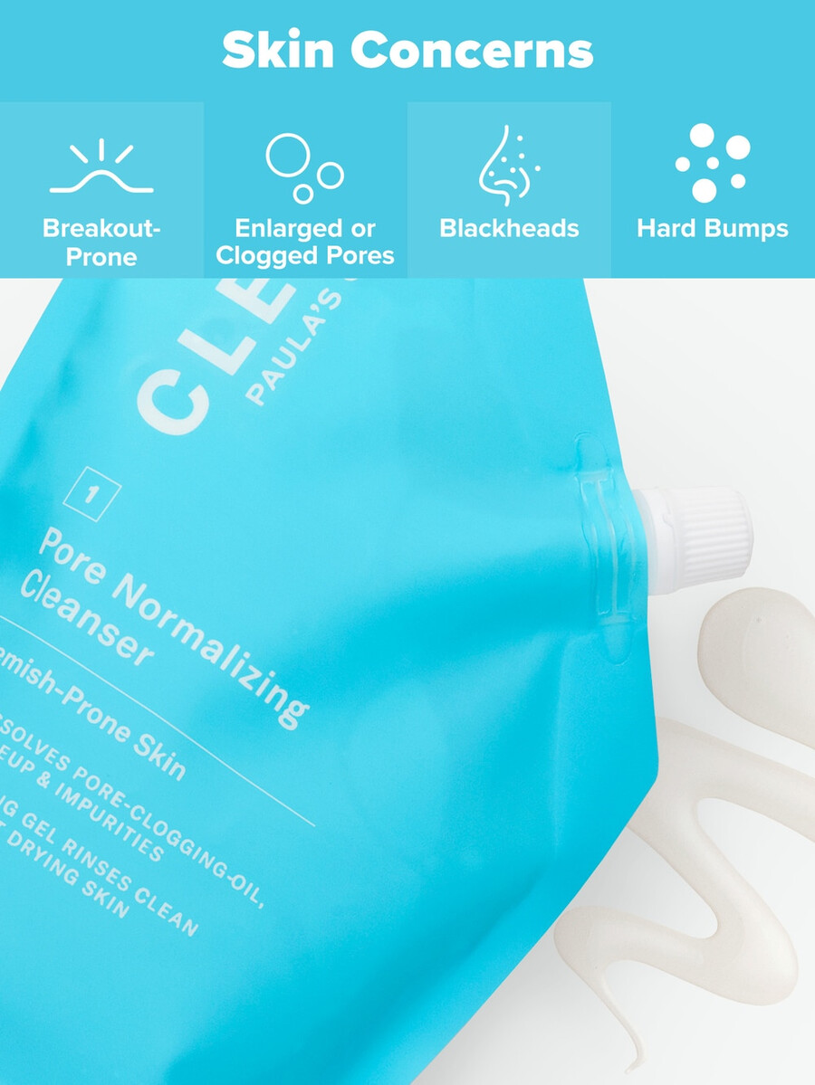 ricarica detergente normalizzante per pori clear