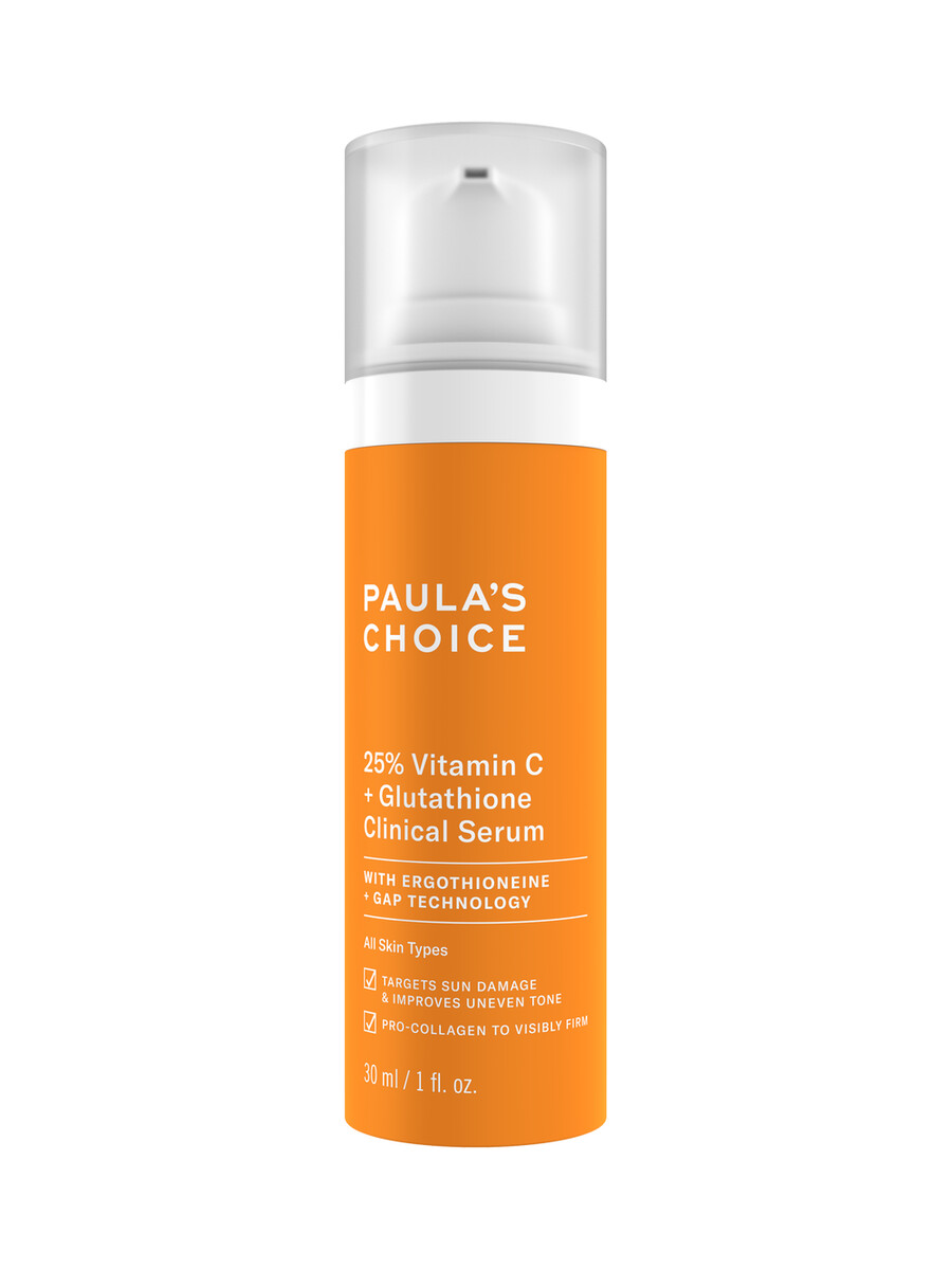 siero al 25 di vitamina c glutatione per pelle irregolare