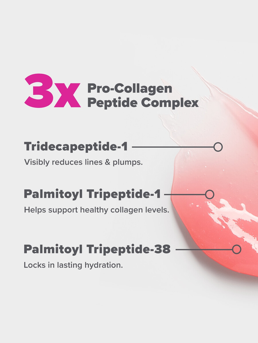 trattamento labbra con balsamo lucidante rimpolpante al peptide pro-collagen
