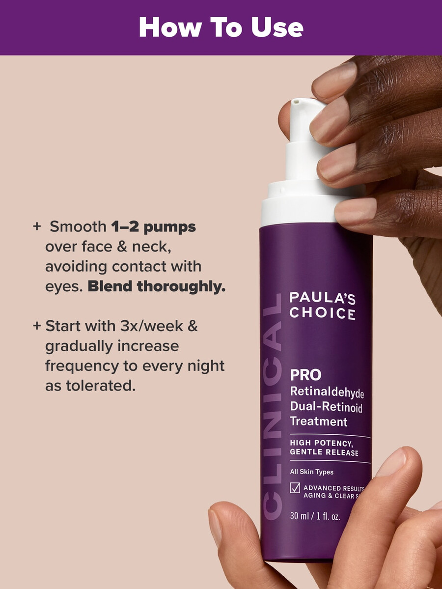 trattamento clinical pro retinaldeide a doppio retinoide